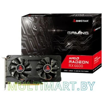 Видеокарта BIOSTAR Radeon RX 6600 Matrix 8GB GDDR6 (VA66M6RM81)